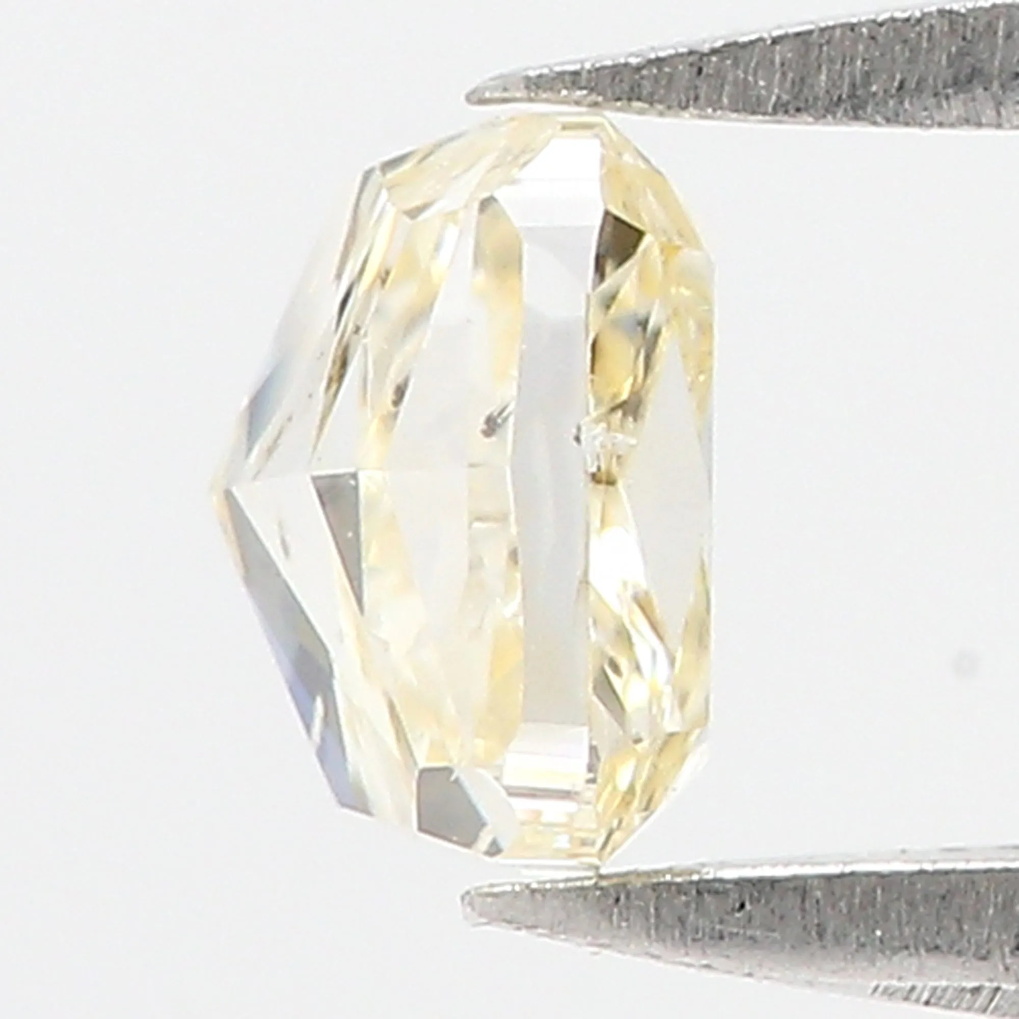 0.63 CT Natural Loose Cushion Shape Diamond Yellow Color Cushion Diamond 4.75 MM Natural Yellow Diamond Cushion Brilliant Cut Diamond QL3105