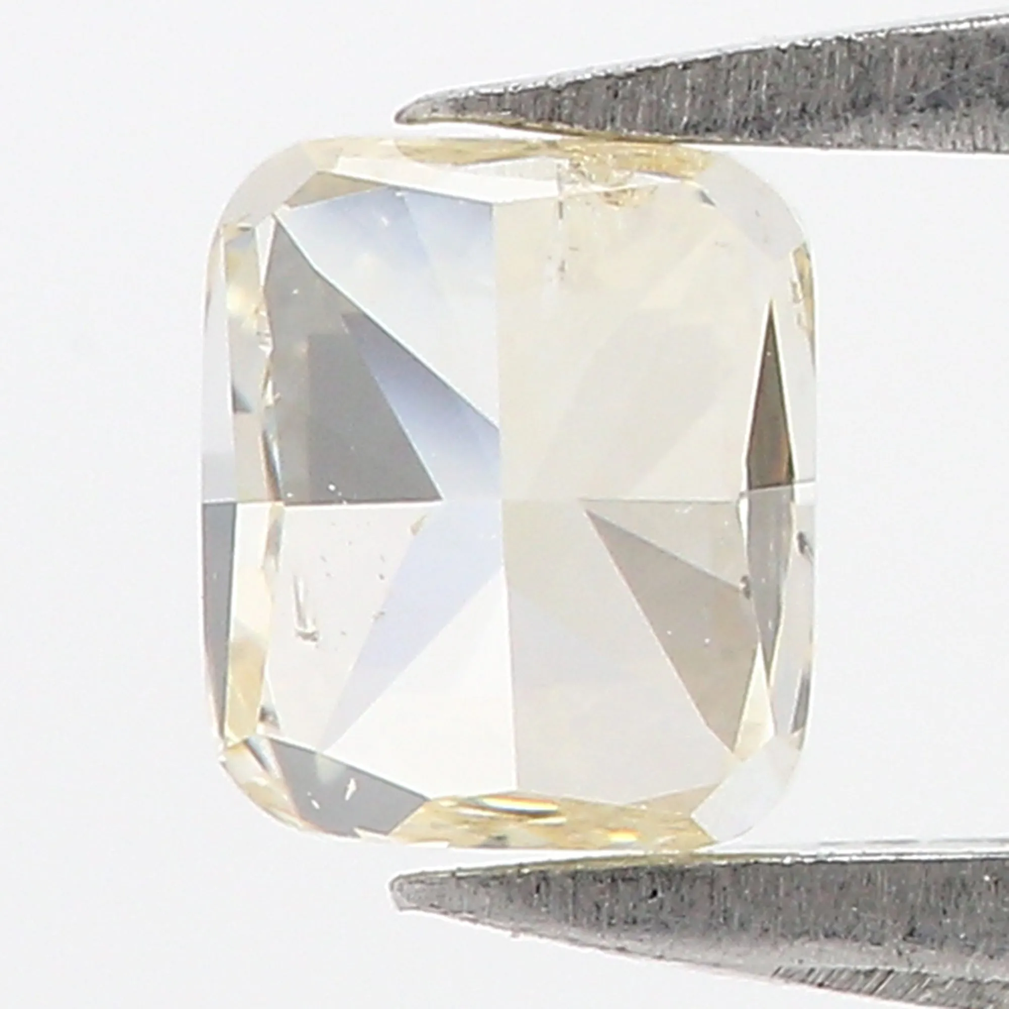 0.63 CT Natural Loose Cushion Shape Diamond Yellow Color Cushion Diamond 4.75 MM Natural Yellow Diamond Cushion Brilliant Cut Diamond QL3105
