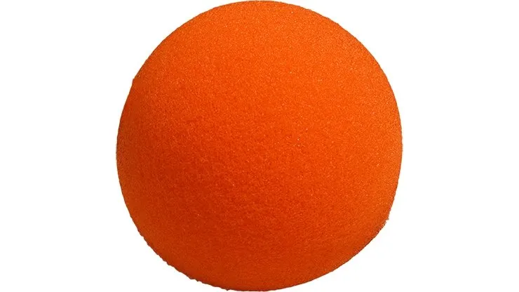 1 x 4 inch Super Soft Sponge Ball (Orange)