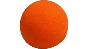 1 x 4 inch Super Soft Sponge Ball (Orange)