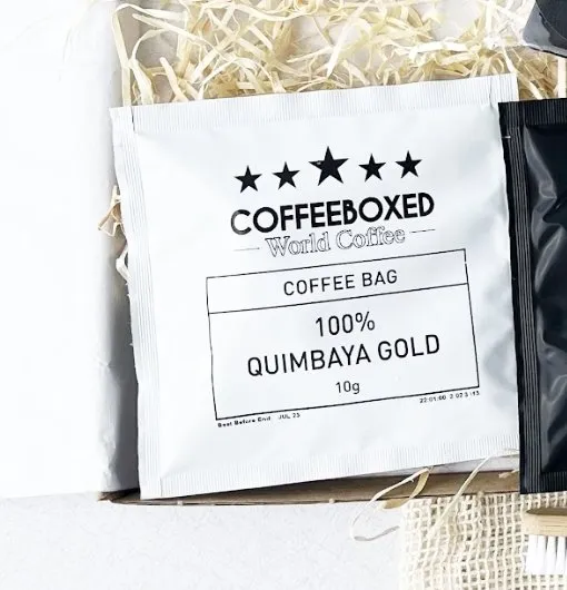 100% Quimbaya Gold (Single Origin) Coffee Bags