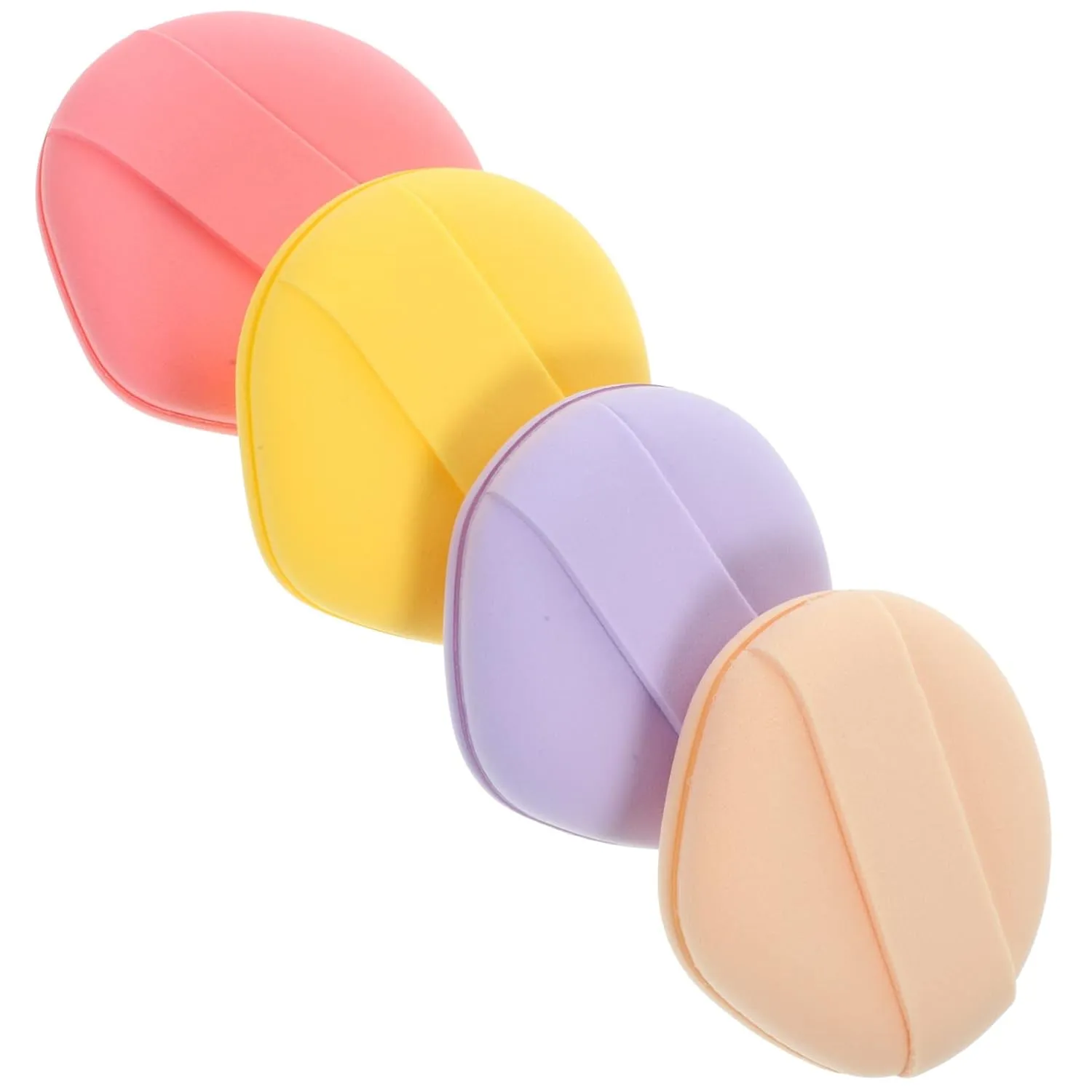 12pcs Makeup Sponge Round Foam Foundation Applicators for Cream Powder and Blush Soft Skin-friendly Multi-purpose Beauty Tools for Home and Travel Use