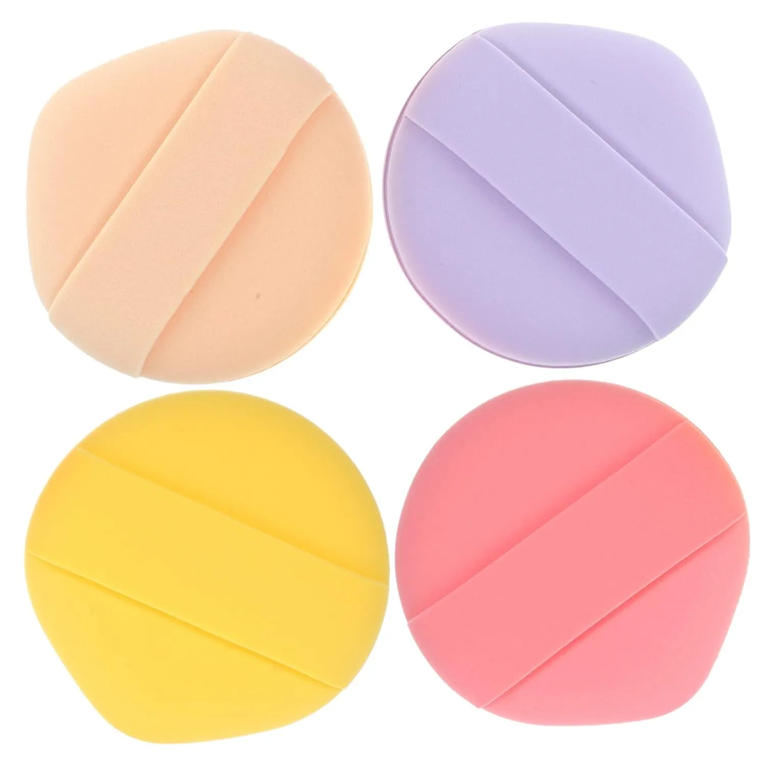 12pcs Makeup Sponge Round Foam Foundation Applicators for Cream Powder and Blush Soft Skin-friendly Multi-purpose Beauty Tools for Home and Travel Use