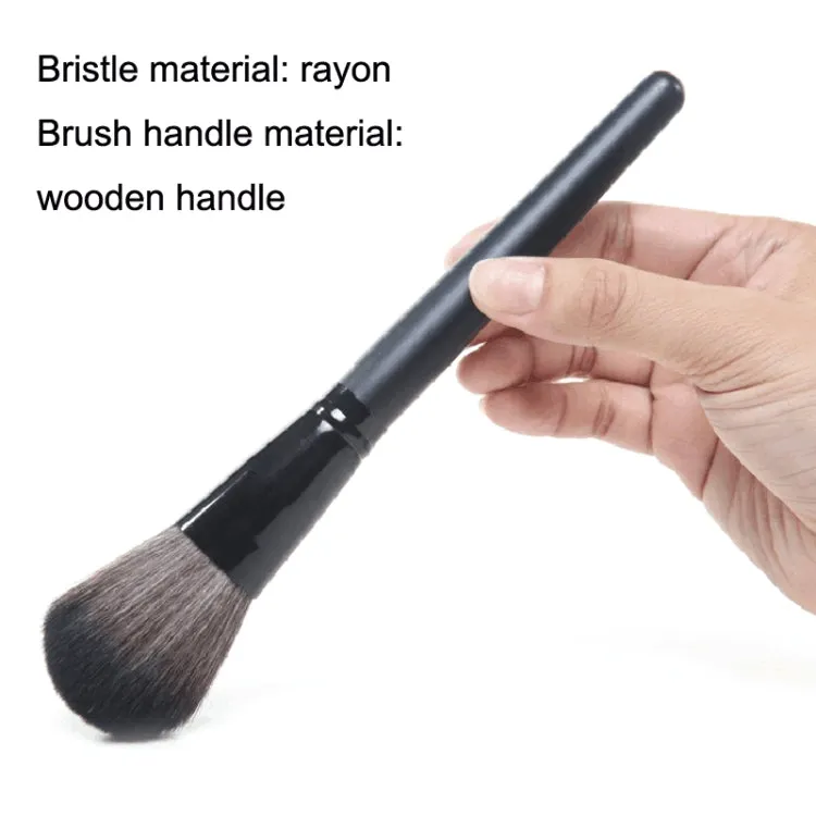 15 PCS / Set Black Makeup Brush Set Loose Powder Brush Makeup Tool