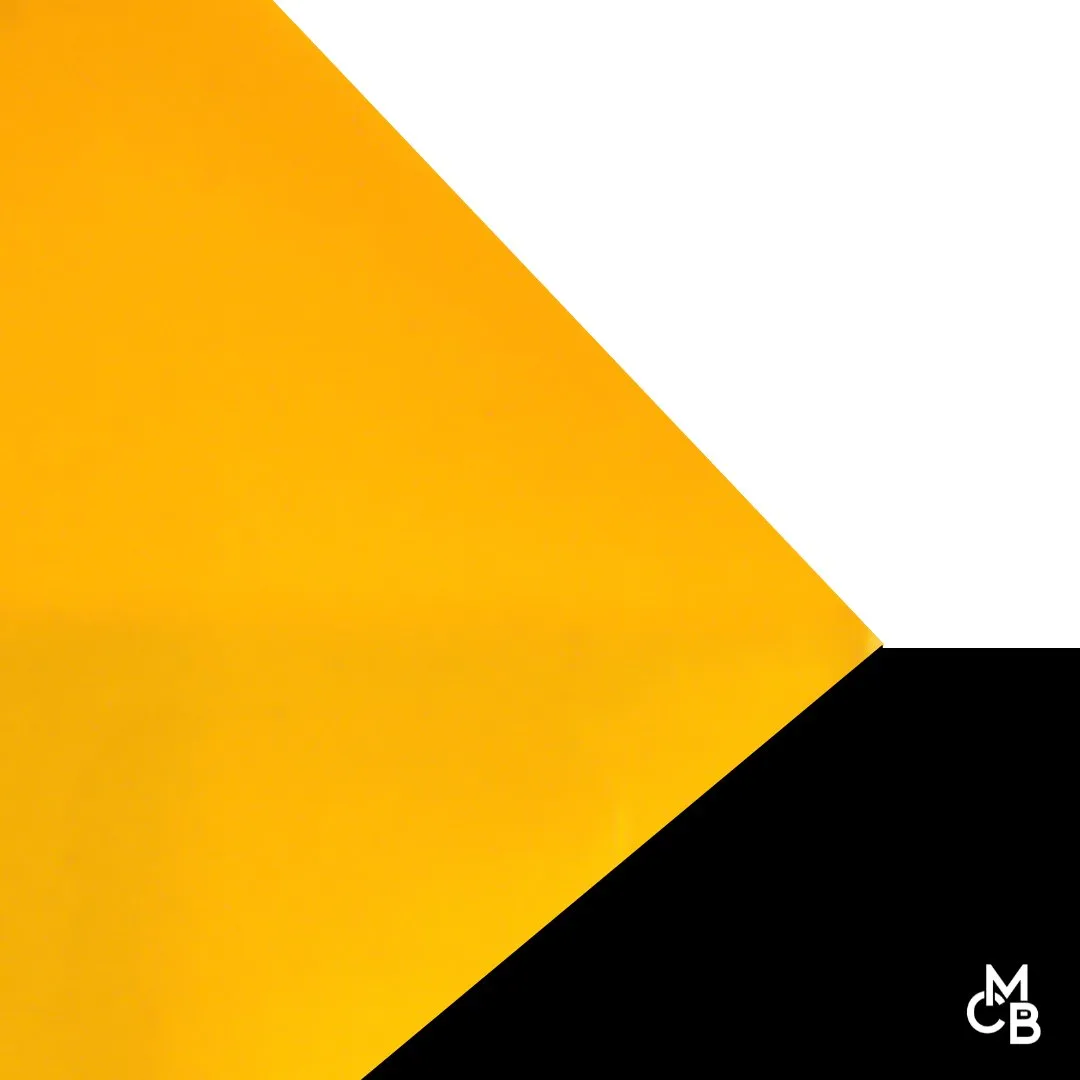1/8" Gloss Golden Yellow Cast Acrylic Sheets | 2016