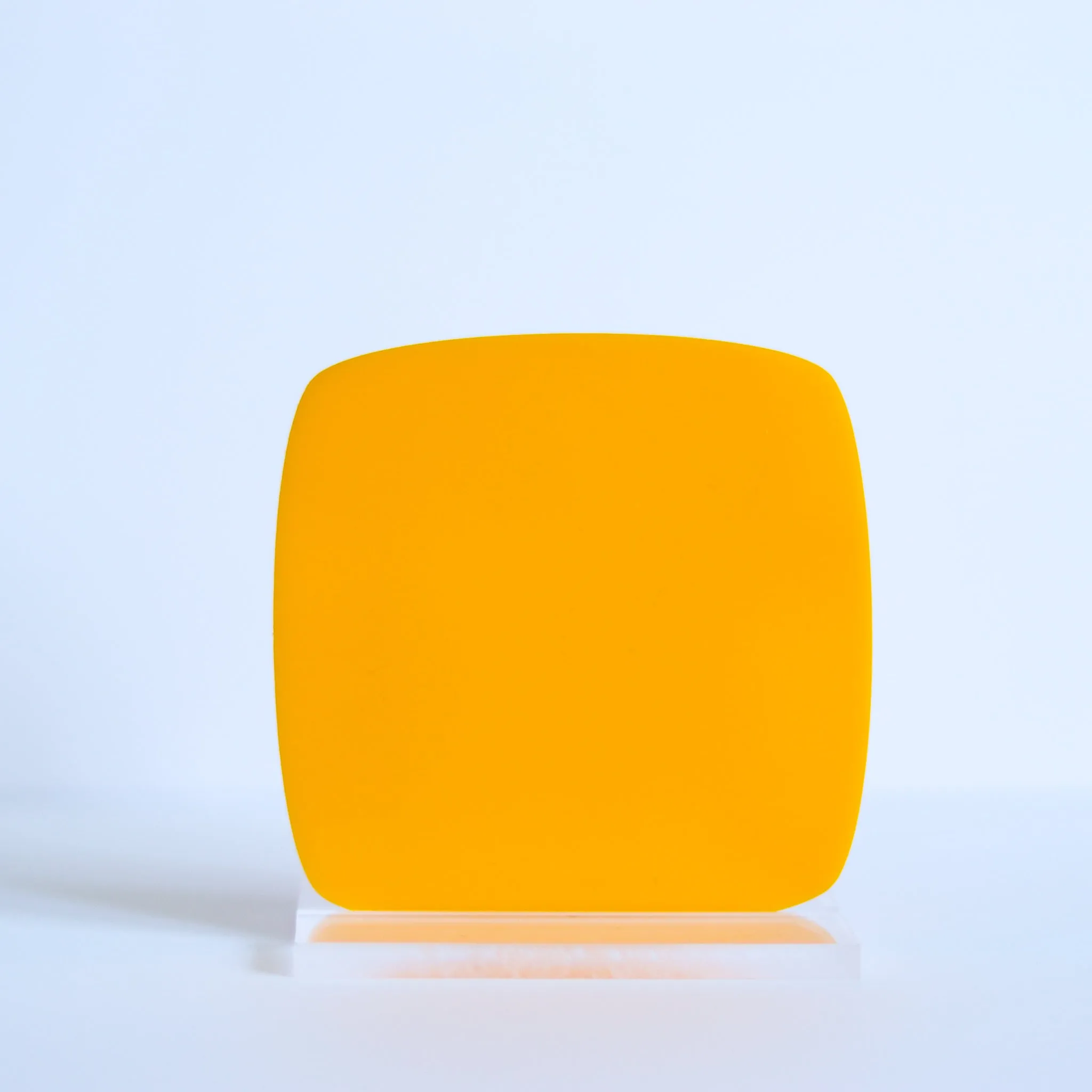 1/8" Gloss Golden Yellow Cast Acrylic Sheets | 2016