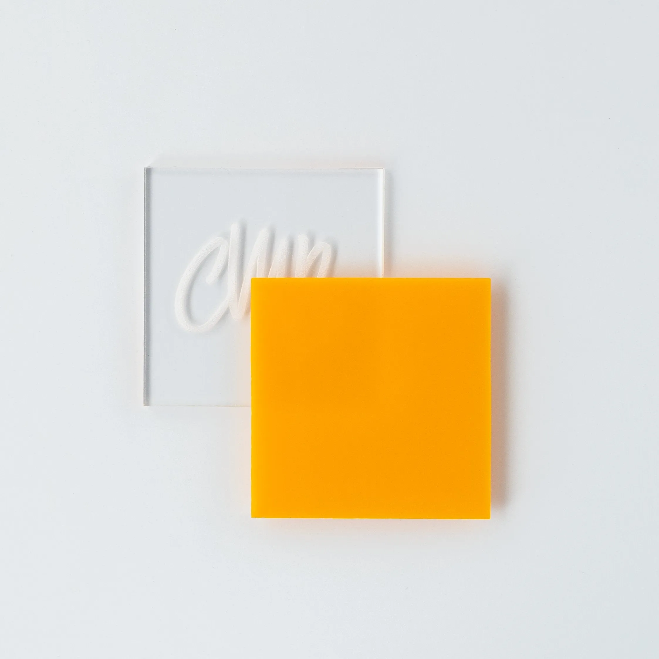 1/8" Gloss Golden Yellow Cast Acrylic Sheets | 2016