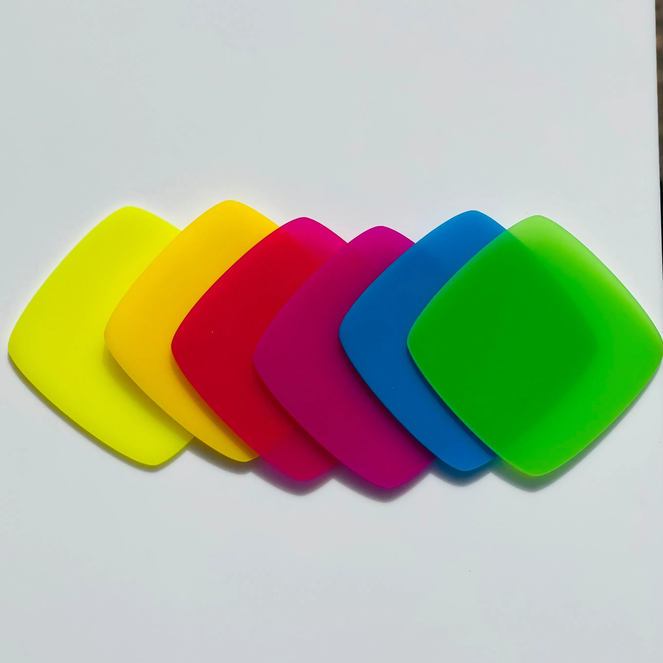 1/8" Gloss Lemon Cast Acrylic Sheets