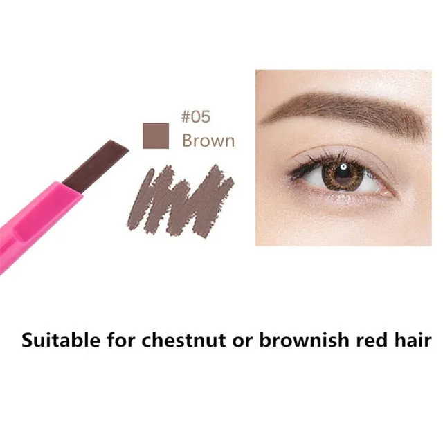 1pcs Eyebrow Pencil  Waterproof Crayon Sourcil  Brow Pencil  Long- Lasting Makeup  Beauty  Lapiz De Ojos Crema Kosmetyki Do Brwi