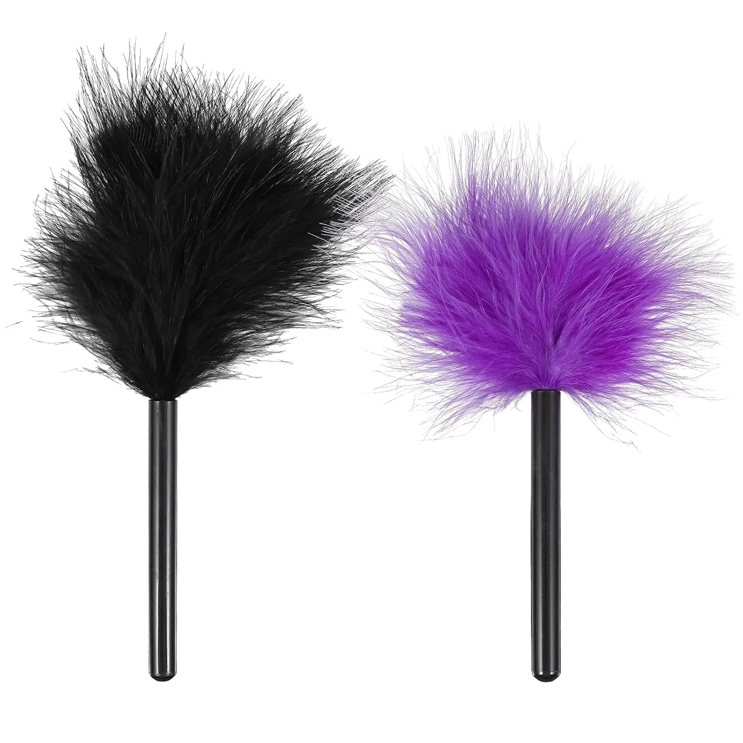 2pcs Fluffy Puff Makeup Puff Plush Material Skin-friendly for Pressed Powder Foundation Loose Powder Face