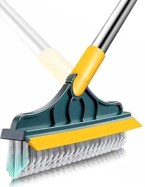 3-in-1 Bathroom Cleaning Brush With Floor Scrub