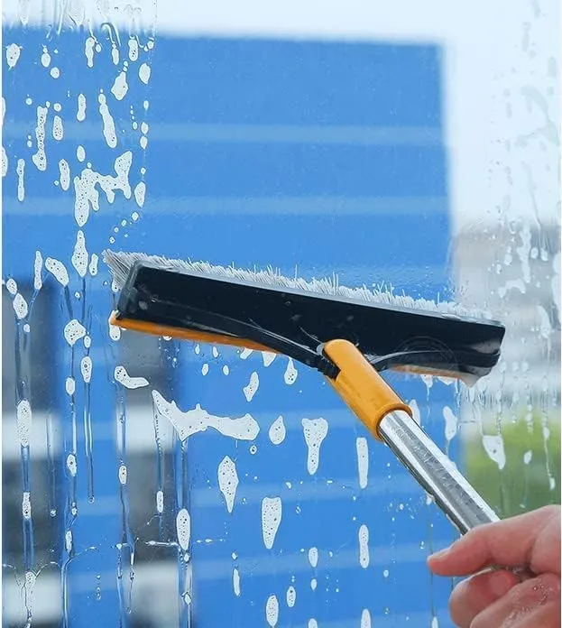 3-in-1 Bathroom Cleaning Brush With Floor Scrub