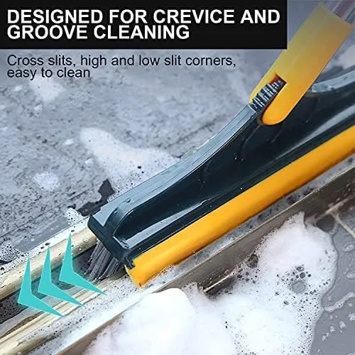 3-in-1 Bathroom Cleaning Brush With Floor Scrub