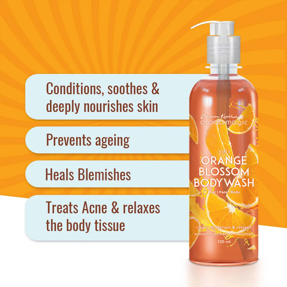 3 in 1 Orange Blossom Body Wash