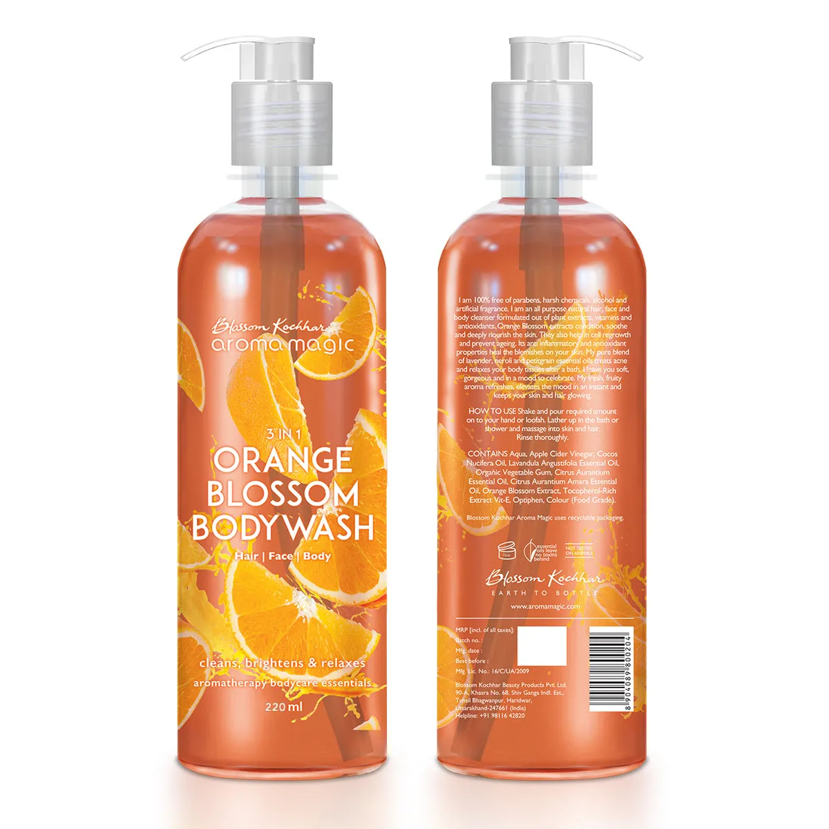 3 in 1 Orange Blossom Body Wash