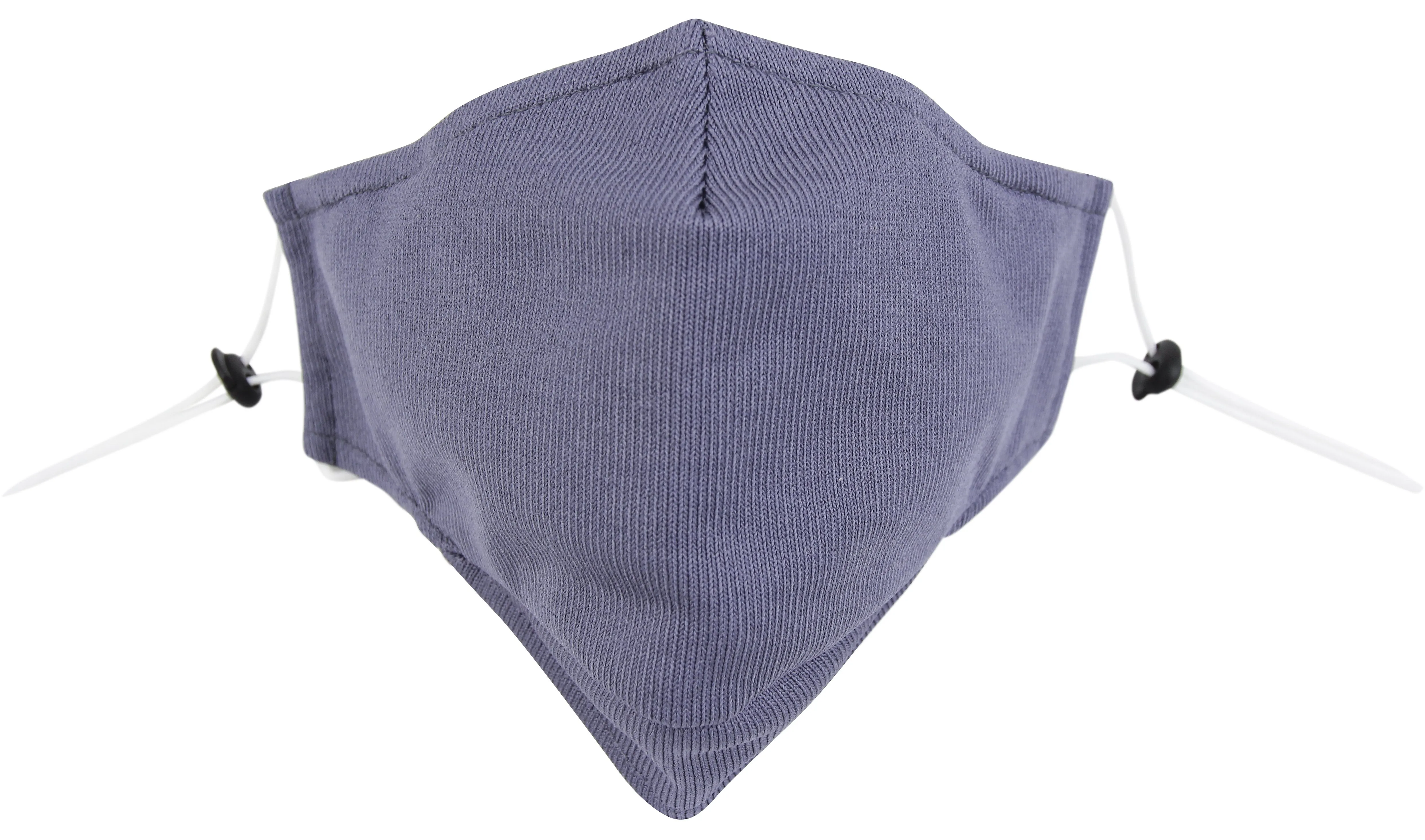 3 Ply Reusable Face Mask, Charcoal, Large, 1 Piece