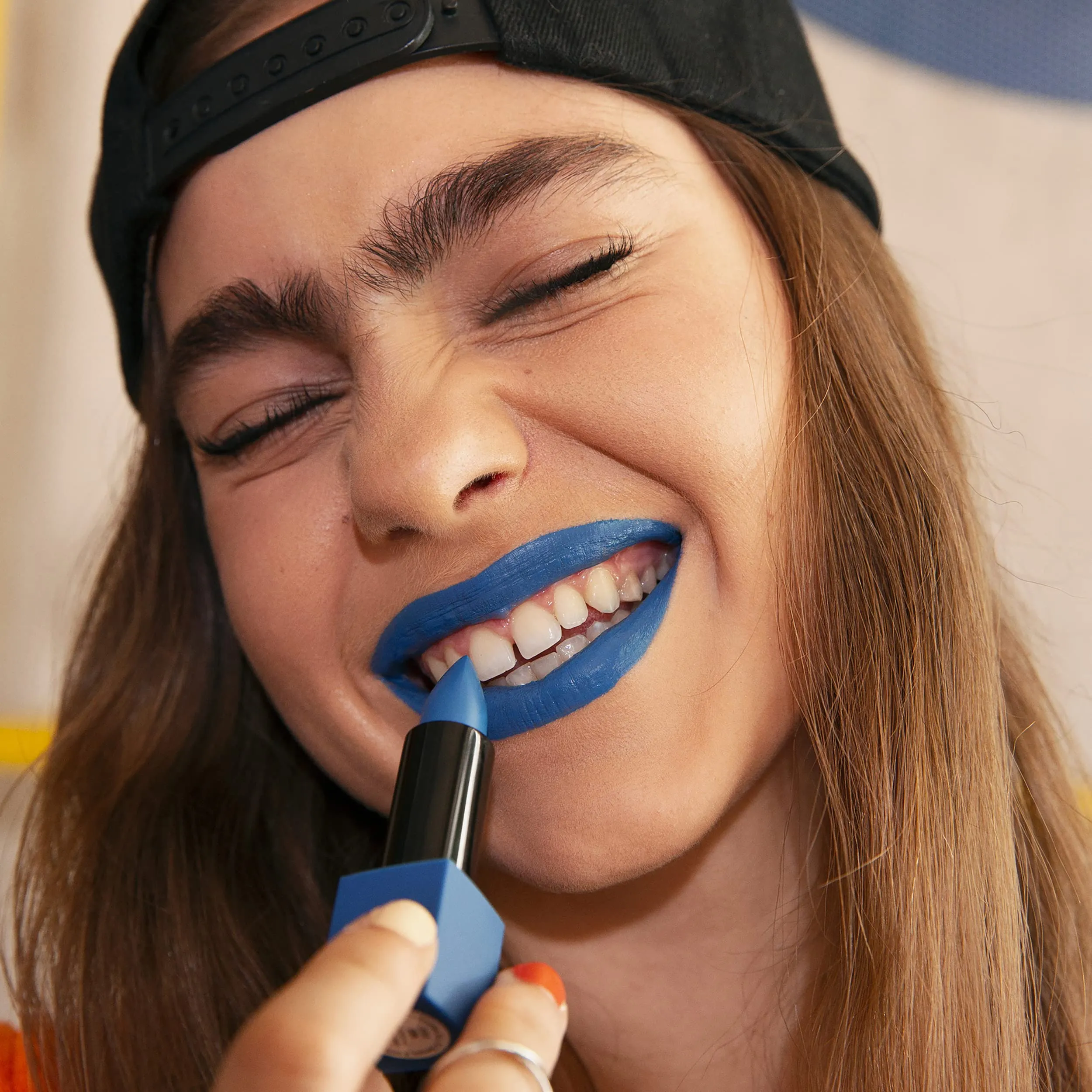 3INA MAKEUP - Vegan - Cruelty Free - The Lipstick 845 - Blue Lipstick - 5h Lasting Lipstick - Highly Pigmented - Matte - Vanilla Scented - Lipstick with Magnetic Cap