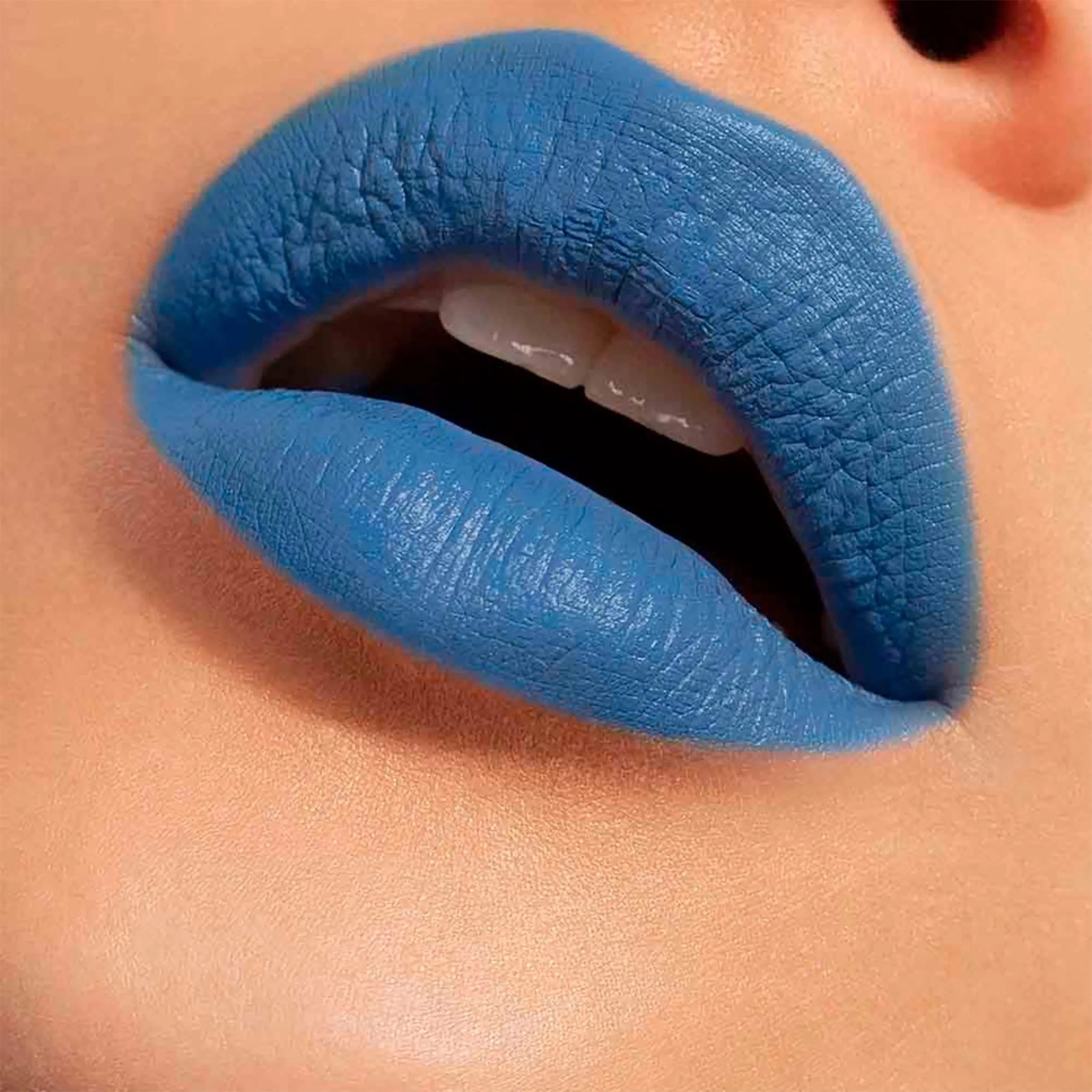 3INA MAKEUP - Vegan - Cruelty Free - The Lipstick 845 - Blue Lipstick - 5h Lasting Lipstick - Highly Pigmented - Matte - Vanilla Scented - Lipstick with Magnetic Cap