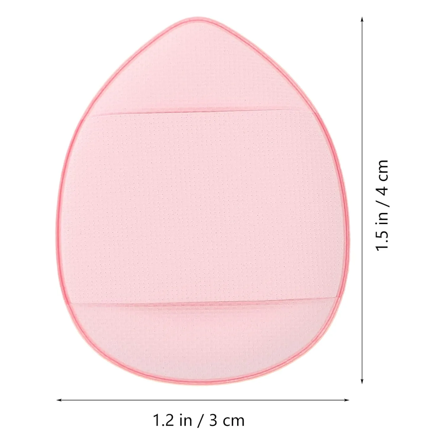 3sets Mini Finger Powder Puff Velour Makeup Applicators for Loose Powder Portable and Washable Cosmetic Sponges for Precise Application and Daily Care