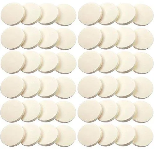 48 Cosmetic Sponge Round Foam Pad Make Up Applicator Foundation Powder Blender