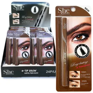 4Tip Eyebrow Brown (24 units)