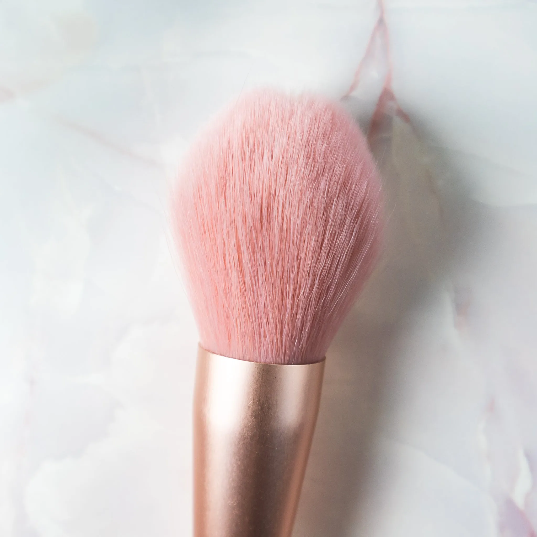 5 Piece Pinky Makeup Brush Set