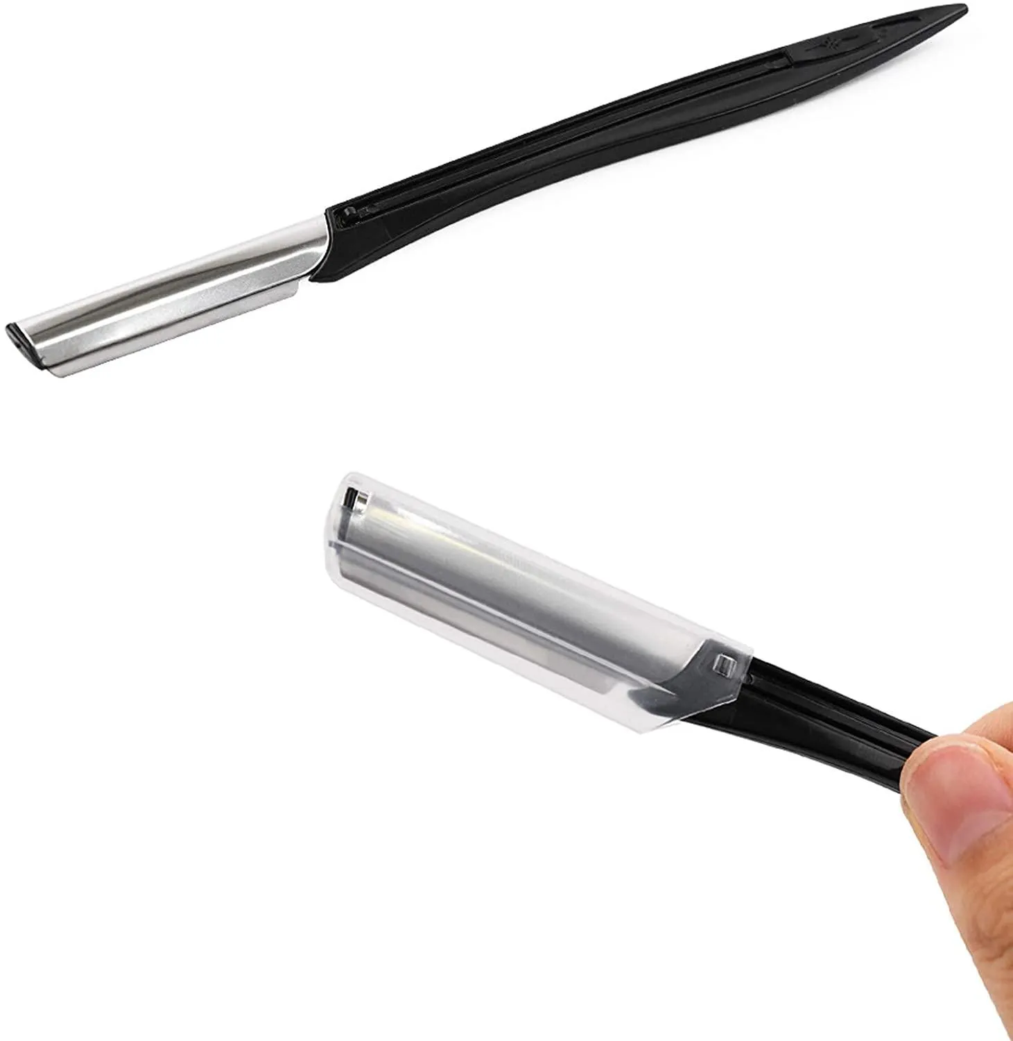 5in1 Eyebrow Tweezers Scissors and Razors Set,Grooming Kit for Women and Men