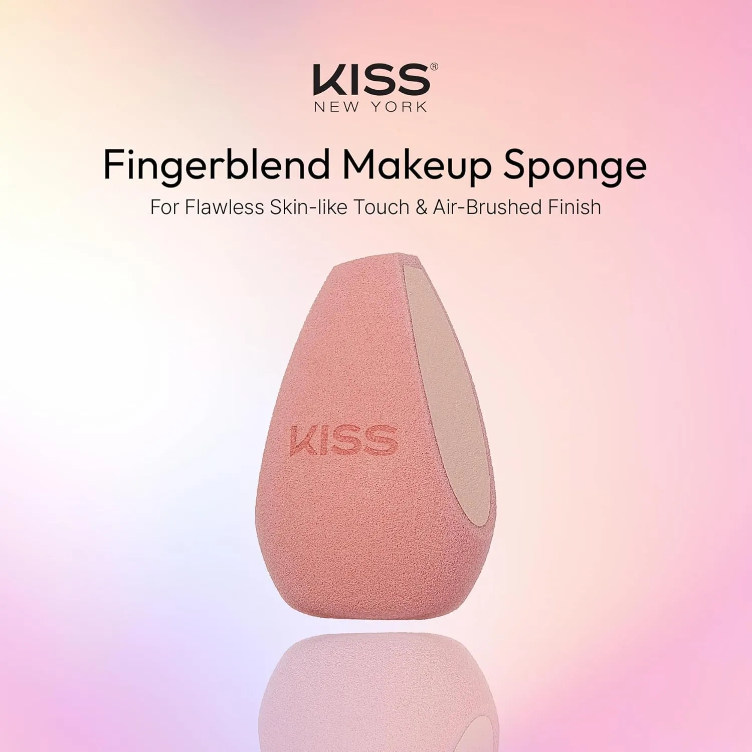 6 Pcs Makeup Sponge Set with 2 Vented Storage Cases   2 Fingerblend Sponges   4 Velvet Cloud Puffs, Latex-Free Blender Sponge for Liquid, Cream & Powder Foundation, Soft & Lightweight