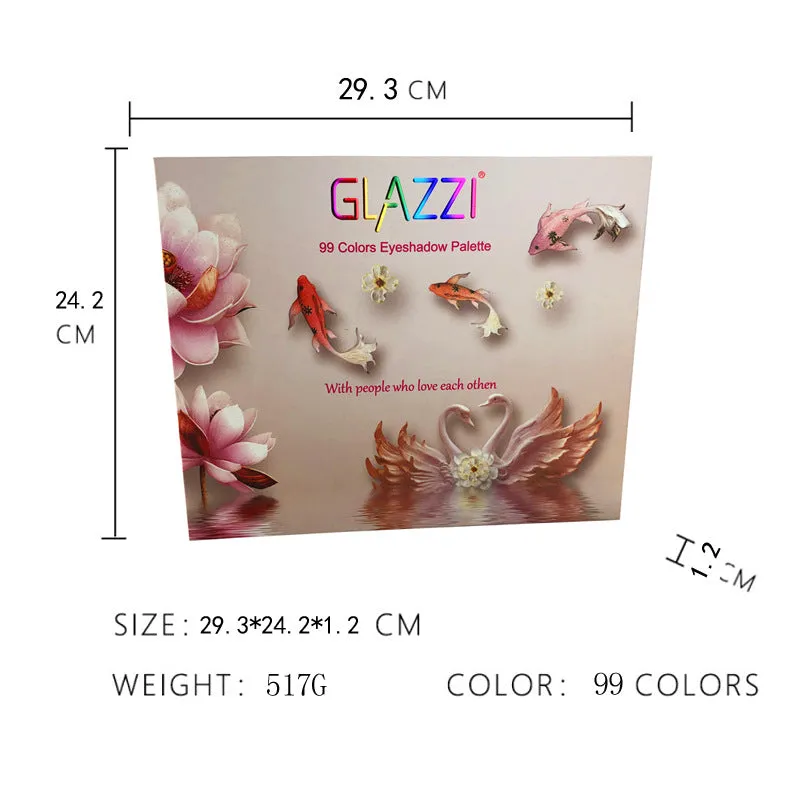 99 Colors Eyeshadow Palette
