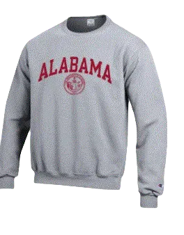Alabama Crimson Tide - Logo Grey Sweatshirt
