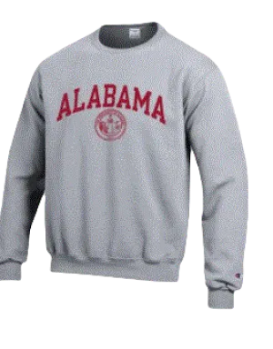 Alabama Crimson Tide - Logo Grey Sweatshirt