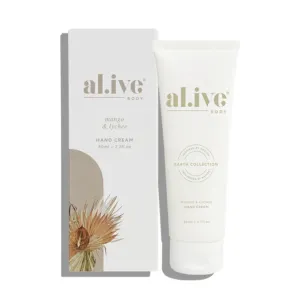 Al.ive Hand Cream 80ml - Mango & Lychee