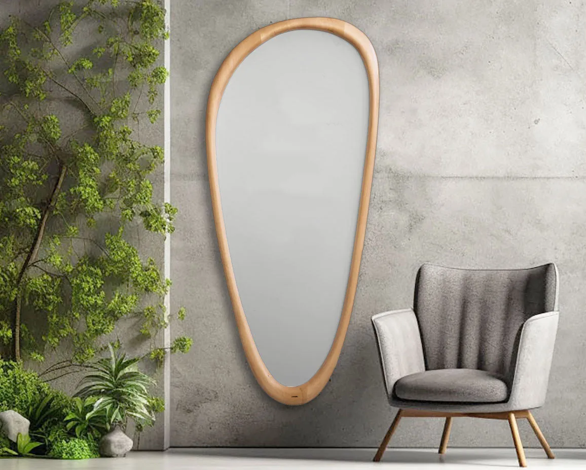 AMEBA asymmetric wall mirror