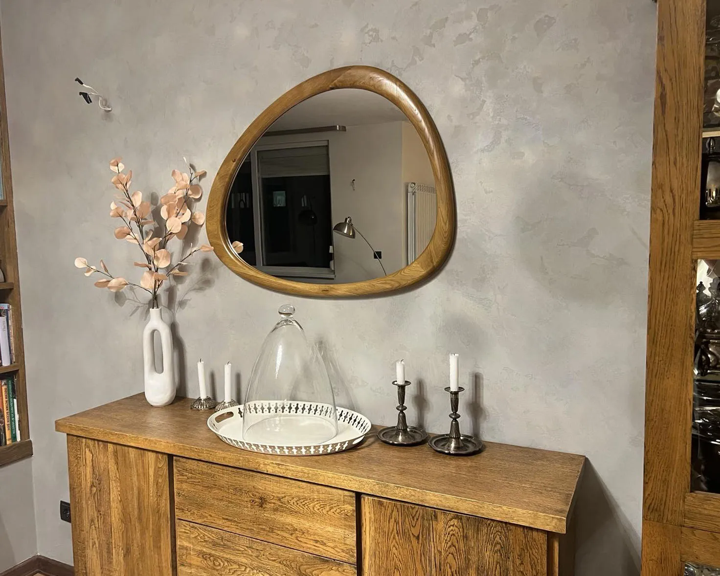 AMEBA asymmetric wall mirror