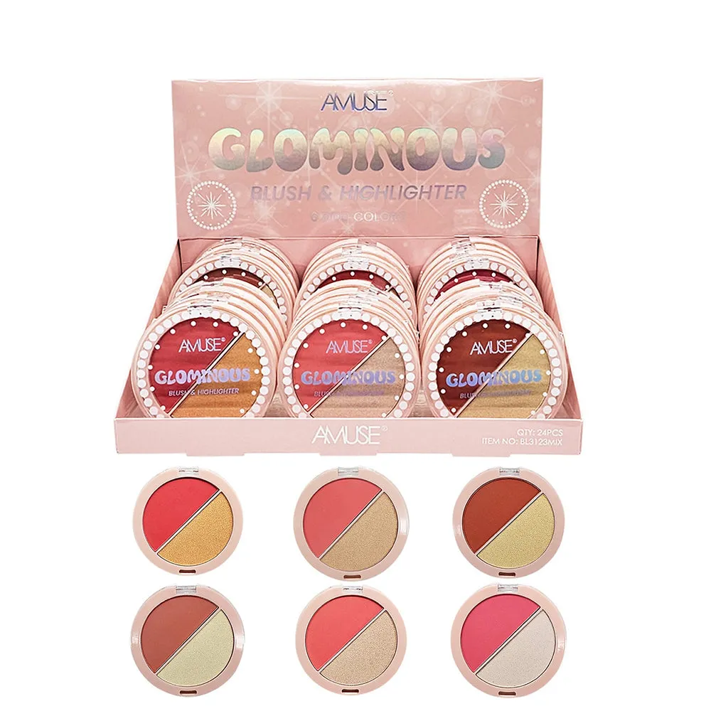 Amuse - Glowminous Blush & Highlighter