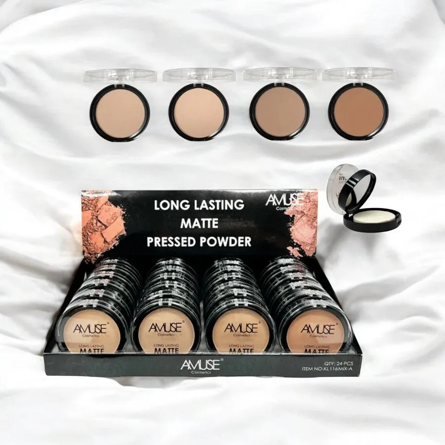 Amuse Long Lasting Matte Pressed Powder