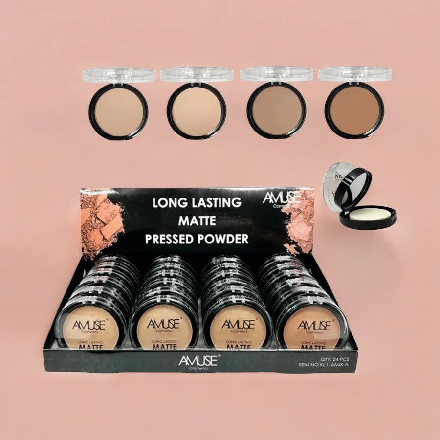 Amuse Long Lasting Matte Pressed Powder