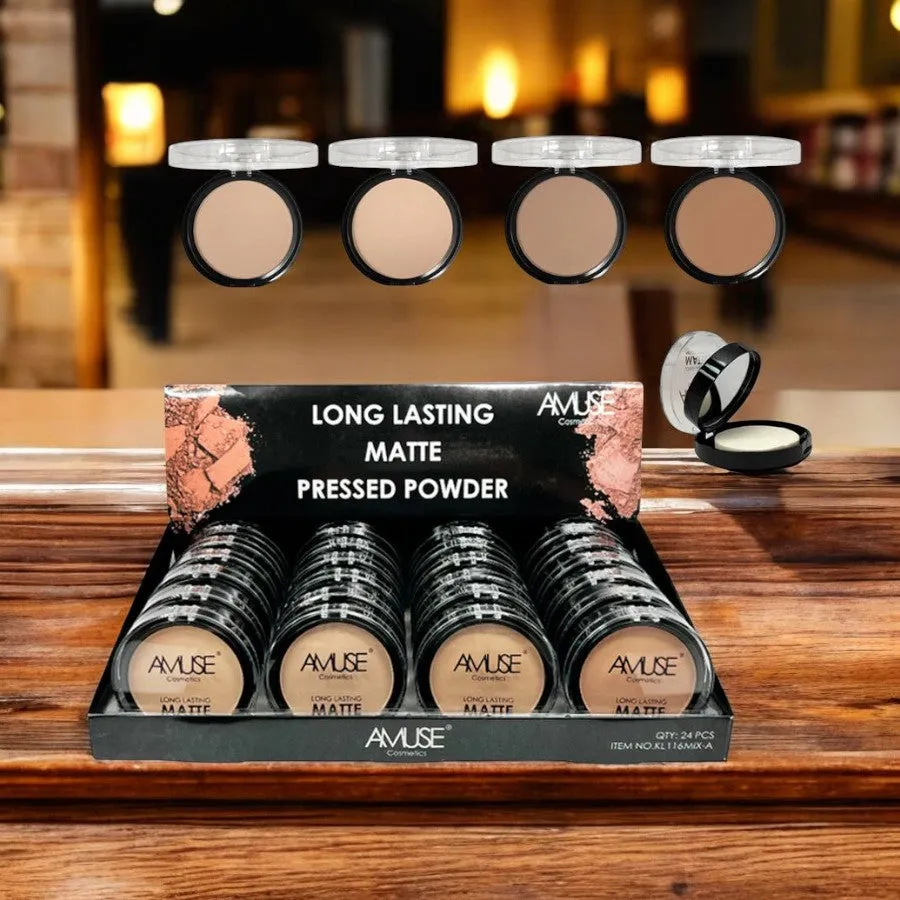 Amuse Long Lasting Matte Pressed Powder