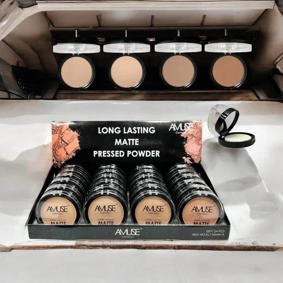 Amuse Long Lasting Matte Pressed Powder