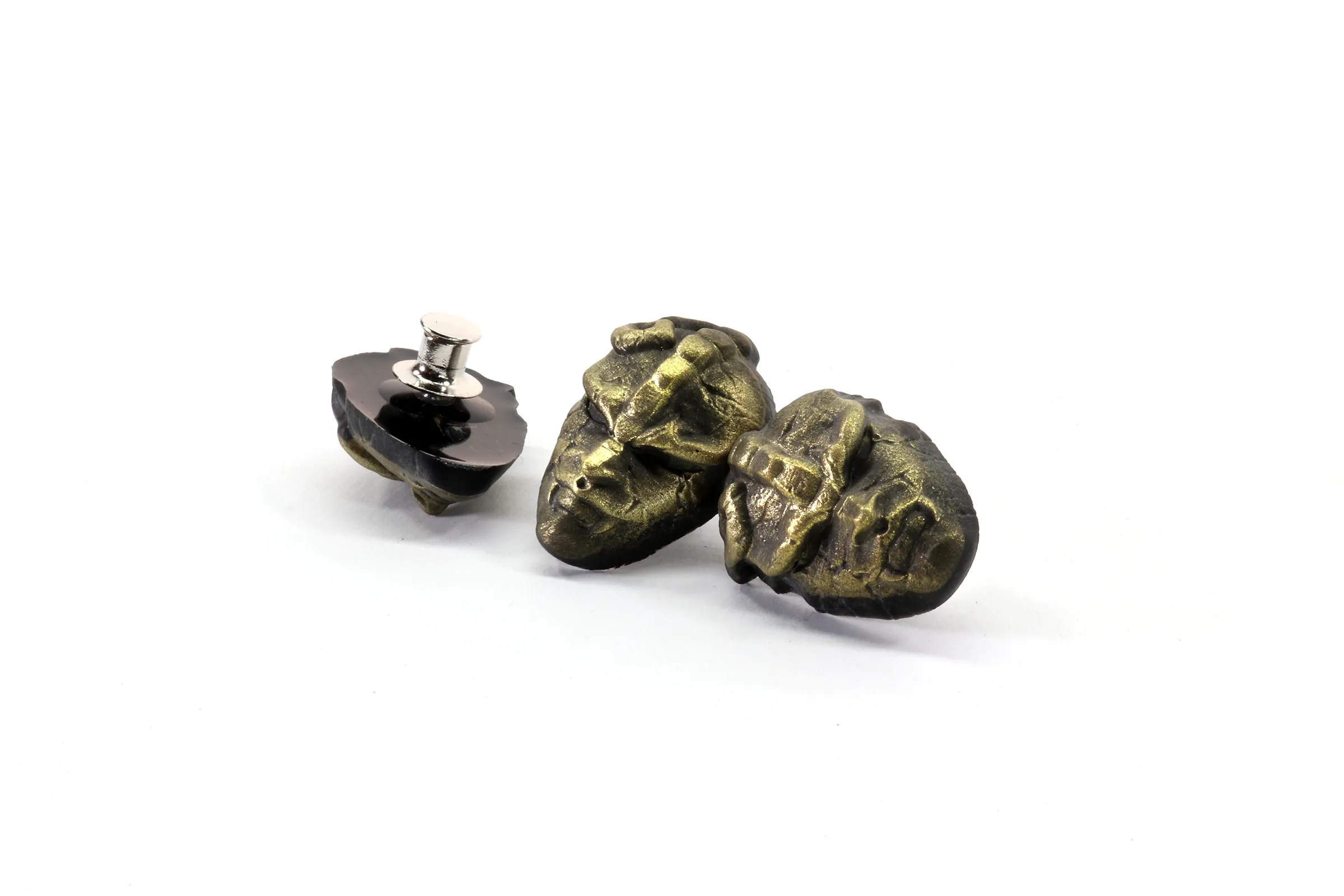 Ancient Stone Mask Brass Pin - Jojos Bizarre Adventure
