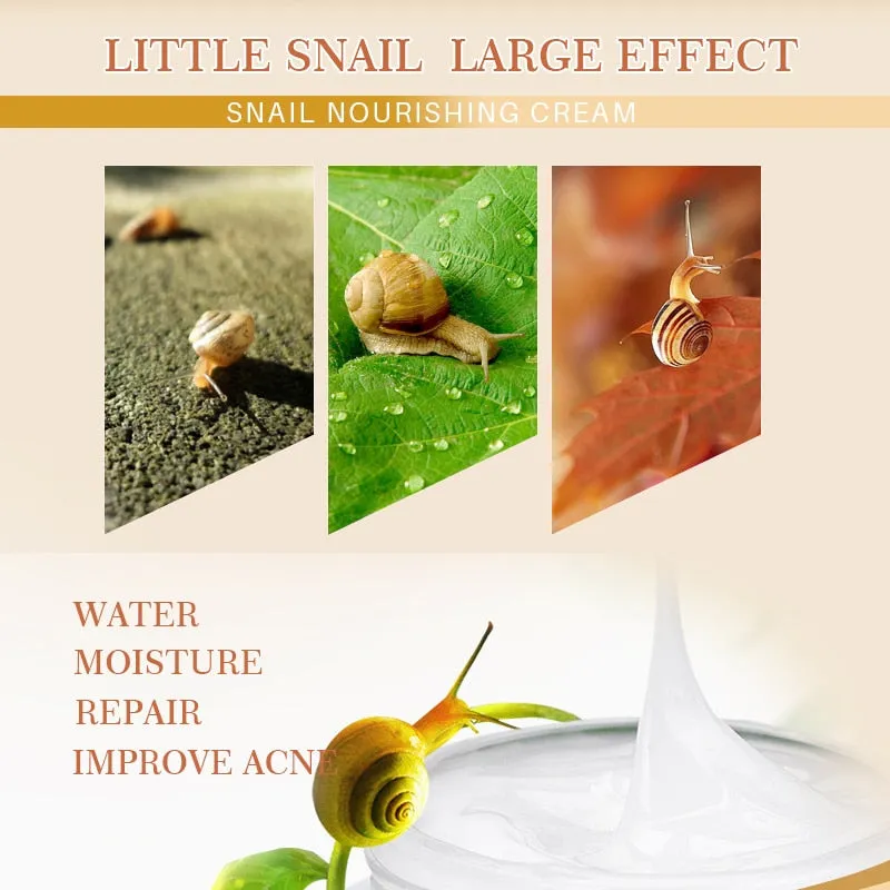 Anti Aging Snail Essence Face Cream Whitening