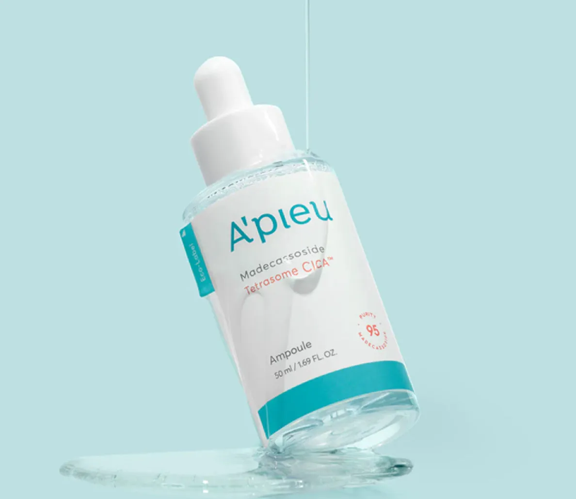 A'PIEU Madecassoside Tetrasome Cica Ampoule 2X سيروم البشرة بالماديكاسوسايد المهدئ من ايبيو