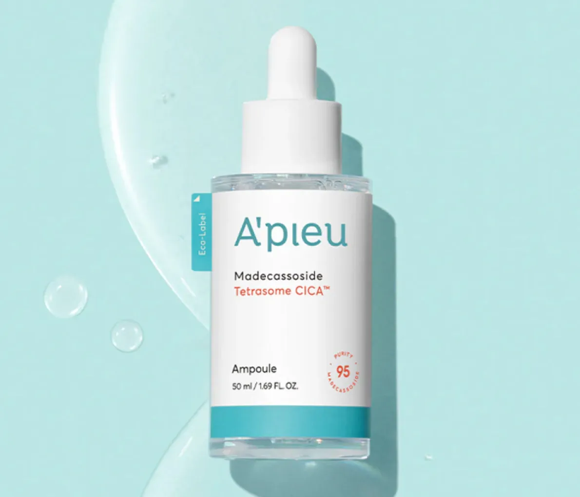 A'PIEU Madecassoside Tetrasome Cica Ampoule 2X سيروم البشرة بالماديكاسوسايد المهدئ من ايبيو