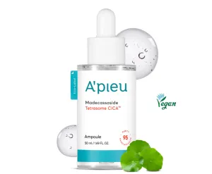 A'PIEU Madecassoside Tetrasome Cica Ampoule 2X سيروم البشرة بالماديكاسوسايد المهدئ من ايبيو