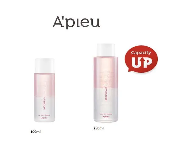 A'PIEU Mineral Sweet Rose Lip & Eye Remover مزيل المكياج من ايبيو