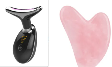 At-Home Neck Lift & Wrinkle Reducer: EMS Microcurrent & LED Photon Therapy