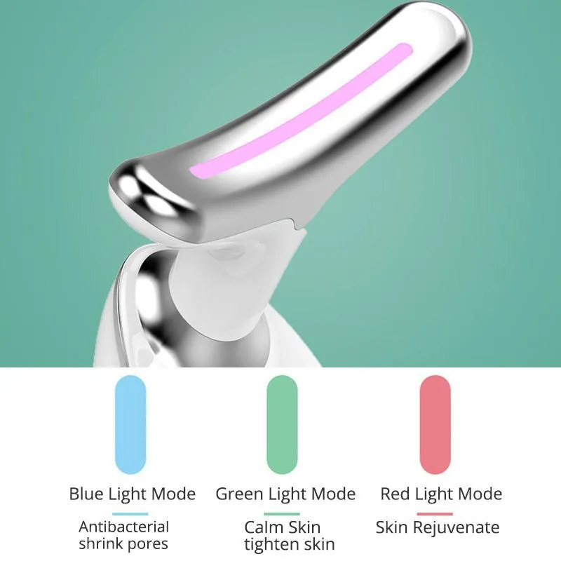 At-Home Neck Lift & Wrinkle Reducer: EMS Microcurrent & LED Photon Therapy