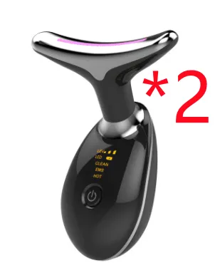 At-Home Neck Lift & Wrinkle Reducer: EMS Microcurrent & LED Photon Therapy
