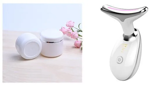 At-Home Neck Lift & Wrinkle Reducer: EMS Microcurrent & LED Photon Therapy