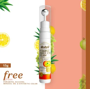 atulya Vitamin C Under Eye Cream - 15g (Buy 3 Products & Get Rs.300 Off)